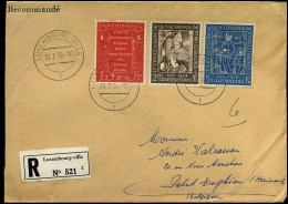 Registered Cover To Petit-Enghien, Belgium - Lettres & Documents