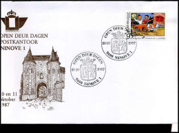 Cover - Stempel : Opendeurdagen Postkantoor Londerzeel 1 - Herdenkingsdocumenten