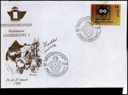 Cover - Stempel : Opendeurdagen Postkantoor Londerzeel 1 - Documentos Conmemorativos