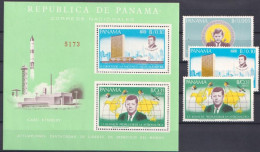 Panama 1966, Kennedy, 3val +BF - Kennedy (John F.)