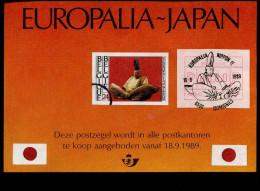 Europalia Nippon, Momignies - Documentos Conmemorativos