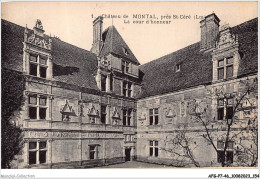 AFGP7-46-0631 - CHATEAU DE MONTAL - Près SAINT-CERE - La Cour D'honneur  - Saint-Céré