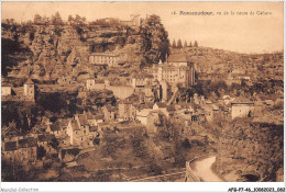 AFGP7-46-0595 - ROCAMADOUR - Vu De La Route De Cahors  - Rocamadour