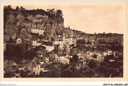 AFGP7-46-0580 - ROCAMADOUR - Vue De La Route De Cahors  - Rocamadour