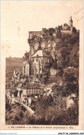 AFGP7-46-0567 -  ROCAMADOUR - Le Château Et Le Rocher Surplombant La Ville  - Rocamadour