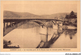 AFGP6-46-0499 - LUZECH - Le Nouveau Pont De La Douve Tout En Ciment Armé - 300 Tonnes  - Luzech
