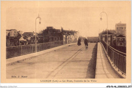 AFGP6-46-0500 - LUZECH - Le Pont - L'entrée De La Ville  - Luzech