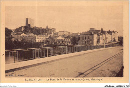 AFGP6-46-0494 - LUZECH - Le Pont De La Douve Et La Tour  - Luzech