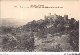 AFGP5-46-0413 - Château De CASTELNAU - BRETENOUX - Côté Est  - Bretenoux
