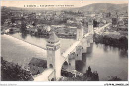 AFGP4-46-0339 - CAHORS - Vue Générale - Le Pont Valentré  - Cahors