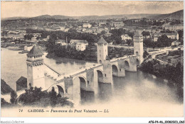 AFGP4-46-0316 - CAHORS - Panorama Du Pont Valentré  - Cahors
