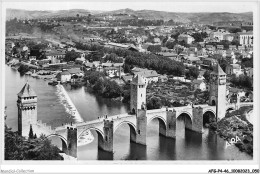 AFGP4-46-0311 - CAHORS - Vue Générale Et Le Pont Valentré  - Cahors