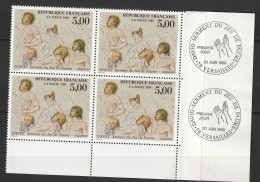 N° 2591 Bicentenaire De La Révolution De La Déclaration Des Droits De L'Homme: Beau Bloc De 4  Timbres Neuf Impeccable - Unused Stamps