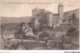 AFGP3-46-0212 - SALVAGNAC-CAJARC - Le Château  - Figeac