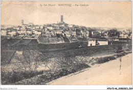 AFGP3-46-0193 - MONTCUQ - Vue Générale  - Montcuq