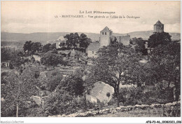 AFGP3-46-0184 - MONTVALENT - Vue Générale Et Vallée De La Dordogne  - Gourdon