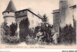 AFGP2-46-0180 - Château De MERCUES - Entrée Dour D'honneur  - Cahors