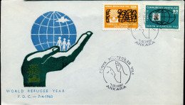 FDC - World Refugee Year - FDC