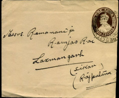 Cover To Laxmangarh - 19/02/1937 - Enveloppes