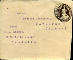 Cover To Calcutta - 10/09/1934 - Enveloppes
