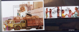 Angola 1995, 50 Years Of UNO, MNH S/S And Stamps Set - Angola