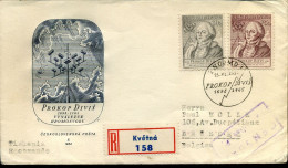 Registered Cover  To Brussels, Belgium - Lettres & Documents