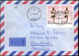 Cover Naar Windhoek, Namibia - Lettres & Documents