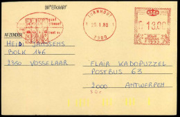 Postkaart Van Turnhout Naar Antwerpen - Lettres & Documents