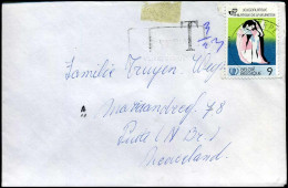 Cover To Putte, Holland - Strafport - Storia Postale