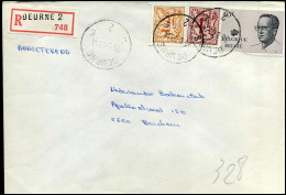 Aangetekende Cover Naar Berchem : N° 1903 + 1964 + 2023 -- Deurne 2 - Lettres & Documents