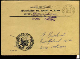 Cover - 'Administration Des Douanes Et Accises - SHAPE - Casteau' - Brieven En Documenten