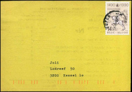 Postkaart : "Uitnamen - Prélèvements" Kring/Cercle Nr 3008 - Lettres & Documents