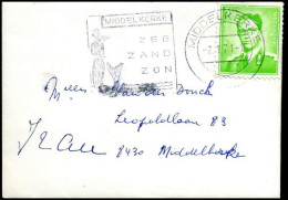 1068 Op Kleine Omslag Naar Middelkerke - Lettres & Documents