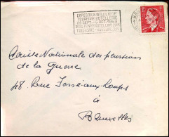 N° 910 Op Cover Naar Caisse Nationale Des Pensions De La Guerre à Bruxelles  - Briefe U. Dokumente