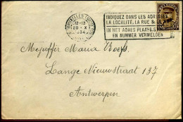 Cover To Antwerp - Lettres & Documents