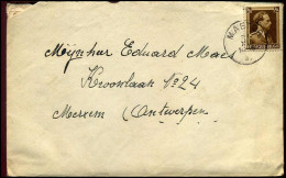 Cover To Merksem, Antwerp - Lettres & Documents
