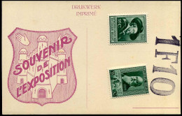 Souvenir De L'Exposition D'Anvers 1930 - Storia Postale