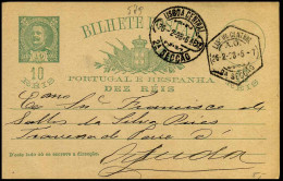Bilhete Postal 10 Reis - Entiers Postaux