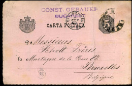 Carta Postala To Brussels, Belgium  - Covers & Documents