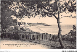 AFQP3-44-0315 - SAINTE-MARGUERITE-DE-PORNICHET - Vue De La Plage Prise Sous Les Pins  - Saint Nazaire