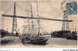 AFQP3-44-0310 - NANTES - Le Pont Transbordeur Et Les Quais  - Nantes