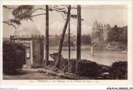 AFQP3-44-0289 - PORNIC - Le Château Vu De L'hôtel Du Parc  - Pornic