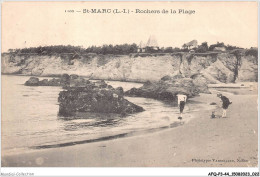 AFQP3-44-0213 - ST-MARC - Rochers De La Plage  - Saint Nazaire