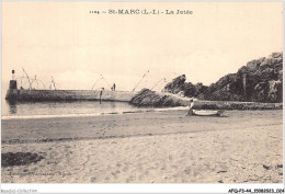 AFQP3-44-0214 - ST-MARC - La Jetée PECHE PECHEUR CARRELET - Saint Nazaire