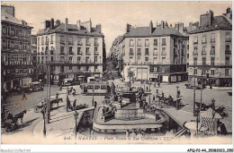 AFQP2-44-0128 - NANTES - Place Royale Et Rue Crébillon  - Nantes