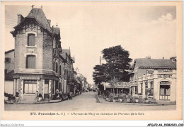 AFQP2-44-0118 - PORNICHET - L'avenue De Mazy Au Carrefour De L'avenue De La Gare  - Pornichet