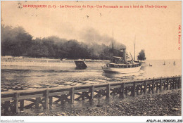 AFQP1-44-0101 - LE POULIGUEN - Les Distractions Du Pays - Une Promenade En Mer à Bord De L'emile-solacroup  - Le Pouliguen