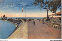 AFQP1-44-0088 - LE POULIGUEN - La Jetée-promenade Vers La Plage  - Le Pouliguen