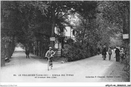AFQP1-44-0085 - LE POULIGUEN - Avenue Des Ormes Et Avenue Des Lilas  - Le Pouliguen