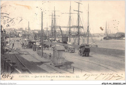 AFQP1-44-0073 - NANTES - Quai De La Fosse Pris De Sainte-anne  - Nantes